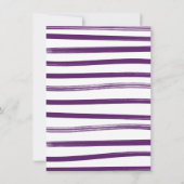 Personalisierter afrikanischer Girl-Abschluss Einladung (Rückseite)