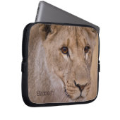 Personalisierter afrikanischer Lion-Laptop-Sieb Laptopschutzhülle (Vorne Rechts)