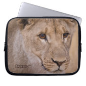 Personalisierter afrikanischer Lion-Laptop-Sieb Laptopschutzhülle (Vorderseite)