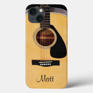 Personalisierter Akustikgitarre-Musik iPhone Fall Case-Mate iPhone Hülle
