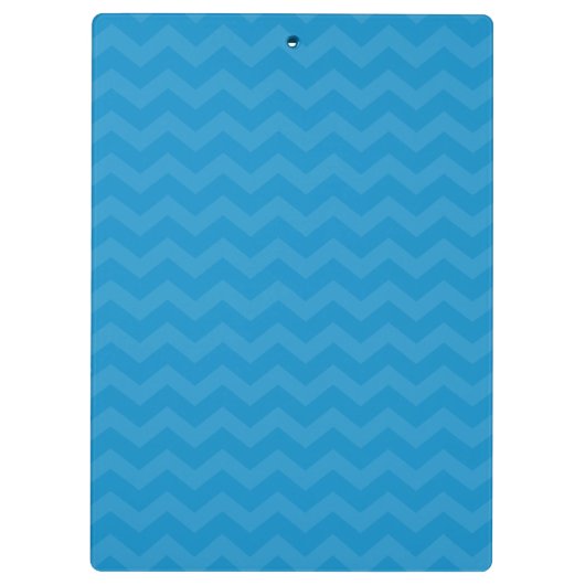 Personalisierter alberner orange Roboter-blaue Klemmbrett (Rückseite)