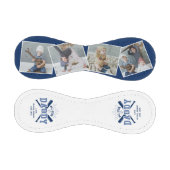 Personalisierter „All Star Daddy“ Blau Baseball (Paneele)