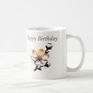 Personalisierter Alles Gute zum Geburtstag Kirschb Kaffeetasse