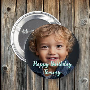 Personalisierter Alles Gute zum Geburtstag Name un Button