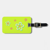 Personalisierter Alphabet-Tag Gepäckanhänger (Vorderseite horizontal)