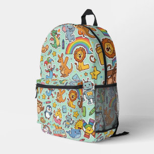 Personalisierter Alphaland Kids Explorer-Rucksack Bedruckter Rucksack