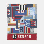 Personalisierter alter fleecedecke (Vorderseite)