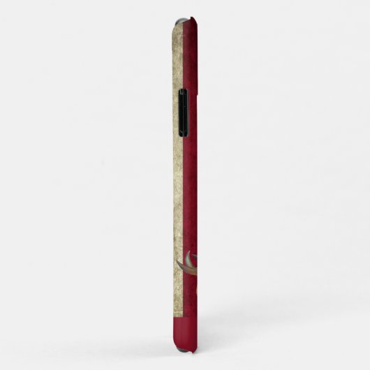 Personalisierter amerikanischer Friedensschwanz Case-Mate iPhone Hülle (Hinten/Rechts)