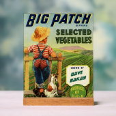 Personalisierter amerikanischer Landsmann Acrylschild (Neutral)