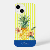 Personalisierter Ananas-Handy iPhone Hülle (Rückseite)
