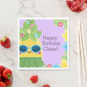 Personalisierter Ananas Serviette (Beispiel)