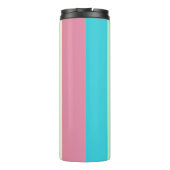 Personalisierter anfänglicher Reiseübergang Thermosbecher (Rückseite)