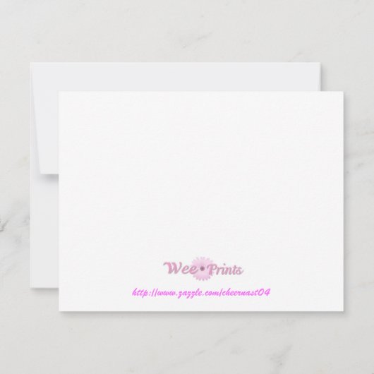 Personalisierter Anfangs-Abschluss laden ein Einladung (Rückseite)