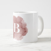 Personalisierter Anfangsarm für das Wash-Monogramm Jumbo-Tasse (Vorderseite Rechts)