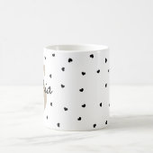 Personalisierter Anfangsbuchstabe & Name Becher – Kaffeetasse (Mittel)