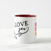 Personalisierter Anfangsbuchstabe & Name Becher & Tasse (Zentrum)