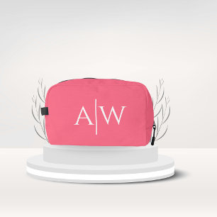 Personalisierter Anfangsname Bridesmaid Makeup Bag Waschbeutel
