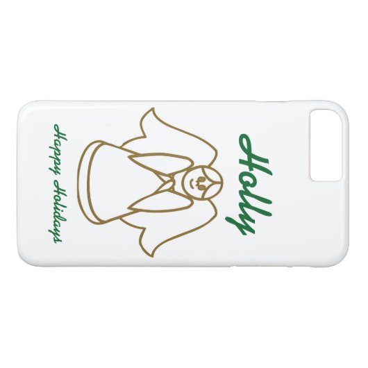 Personalisierter Angel-TelefonCase Case-Mate iPhone Hülle (Rückseite (Horizontal))