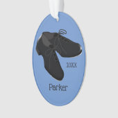 Personalisierter Angestochen Schuhputzer Ornament (Vorderseite)