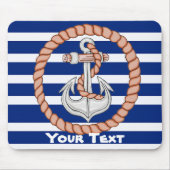 Personalisierter Anker-1-Mauspad Mousepad (Vorne)