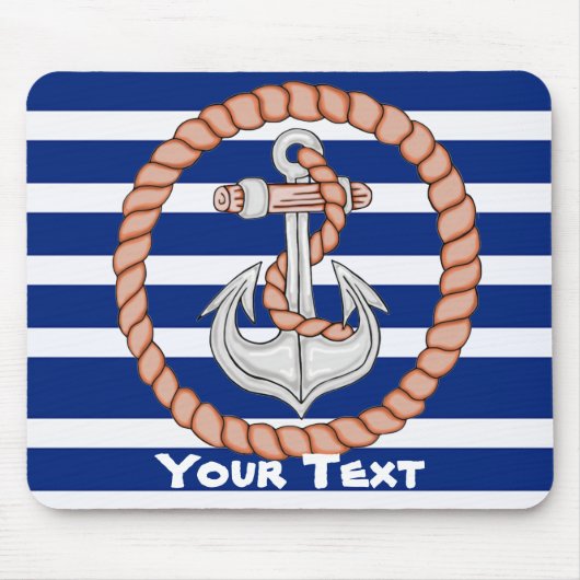 Personalisierter Anker-1-Mauspad Mousepad (Vorne)