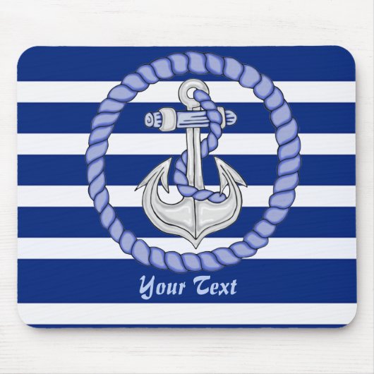 Personalisierter Anker-2-Maus-Pad Mousepad (Vorne)