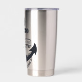 Personalisierter Anker mit Name Thermobecher (Links)