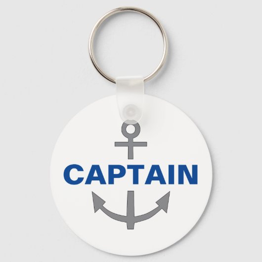 Personalisierter Anker Schlüsselanhänger (Vorderseite)