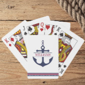 Personalisierter Anker Spielkarten
