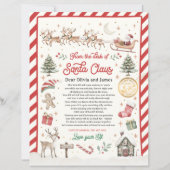 Personalisierter Ankunftsbrief der Elf (Vorderseite)