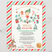 Personalisierter Ankunftsbrief der Elf (Vorne/Hinten)