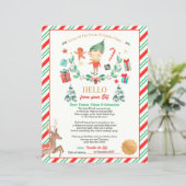 Personalisierter Ankunftsbrief der Elf (Stehend Vorderseite)