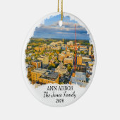 Personalisierter Ann Arbor-Schmuck, Benutzerdefini Keramik Ornament (Rechts)