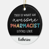 Personalisierter Apotheker Funny Phantastischer Ap Keramik Ornament (Links)