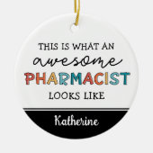 Personalisierter Apotheker Funny Phantastischer Ap Keramik Ornament (Vorne)