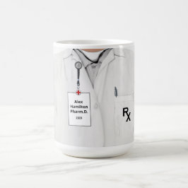 Personalisierter Apotheker Kaffeetasse