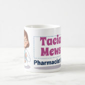 Personalisierter Apotheker-Leben-Becher Kaffeetasse (Mittel)