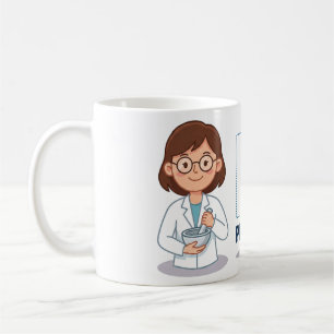 Personalisierter Apotheker-Leben-Becher Kaffeetasse