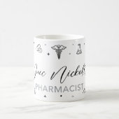Personalisierter Apotheker-Mug | Elegante handgesc Kaffeetasse (Mittel)