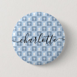 Personalisierter Apotheker Pharmacy Tech Button