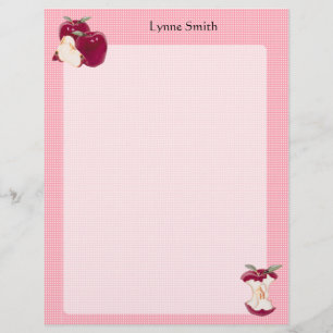 Personalisierter Apple Letterhead