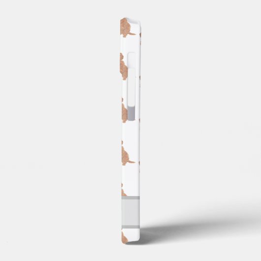 Personalisierter Apricot Red Golden Doodle Doodle Case-Mate iPhone Hülle (Rückseite / Links)