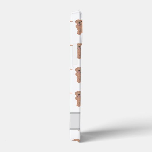 Personalisierter Apricot Red Golden Doodle Doodle Case-Mate iPhone Hülle (Rückseite / Rechts)