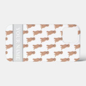 Personalisierter Apricot Red Golden Doodle Doodle Case-Mate iPhone Hülle (Rückseite (Horizontal))