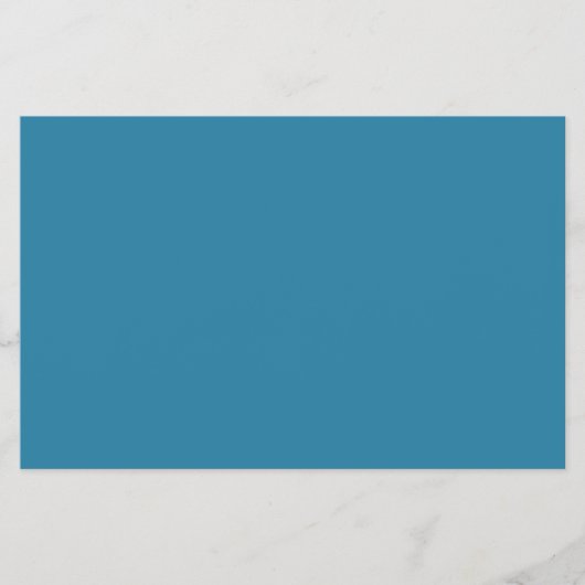 Personalisierter Aquamariner blauer Flyer für jede (Vorne)