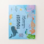 Personalisierter arabischer Name Kinder Puzzle (Vertikal)