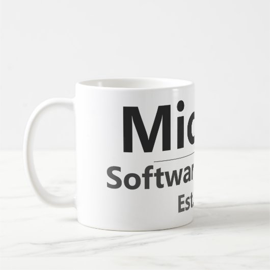 Personalisierter Arbeitsbecher – Benutzerdefiniert Kaffeetasse (Links)