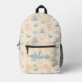 Personalisierter Arbeitspacket für Krankenpfleger Bedruckter Rucksack (Vorderseite)