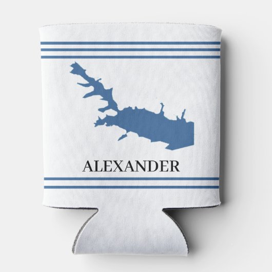 Personalisierter Arrowhead-See Dosenkühler (Rückseite)