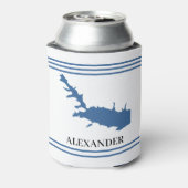 Personalisierter Arrowhead-See Dosenkühler (Kanne Rückseite)